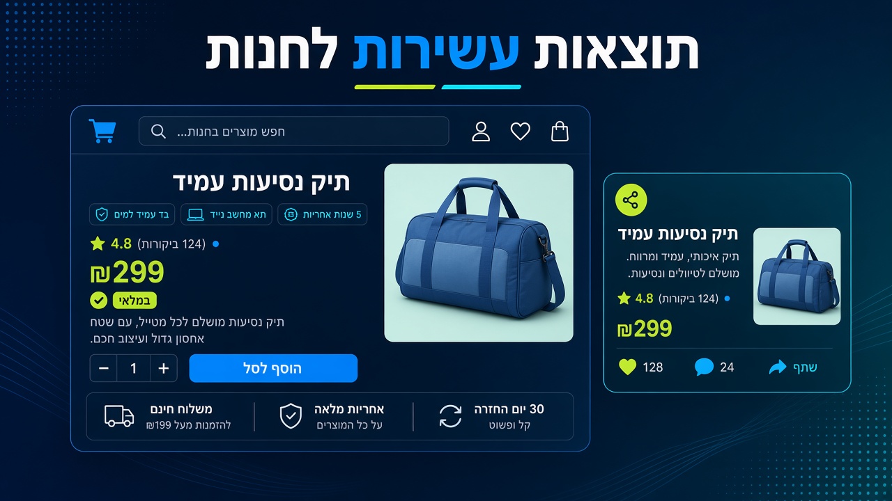תוצאות עשירות ו-Open Graph